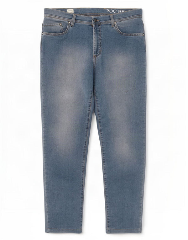 Jeans dritti da donna Carrera W34 L31 cotone blu
