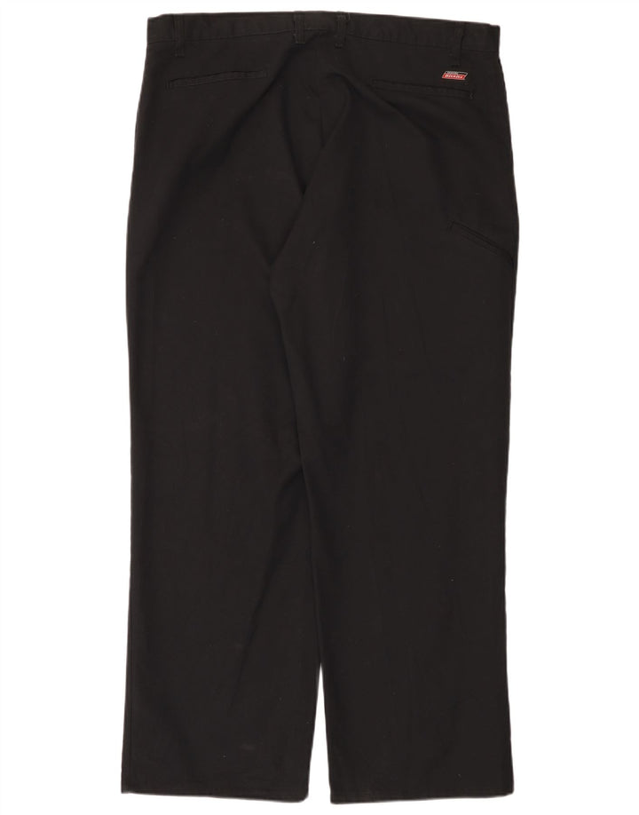 Pantaloni chino regolari da uomo Dickies W40 L32 poliestere nero