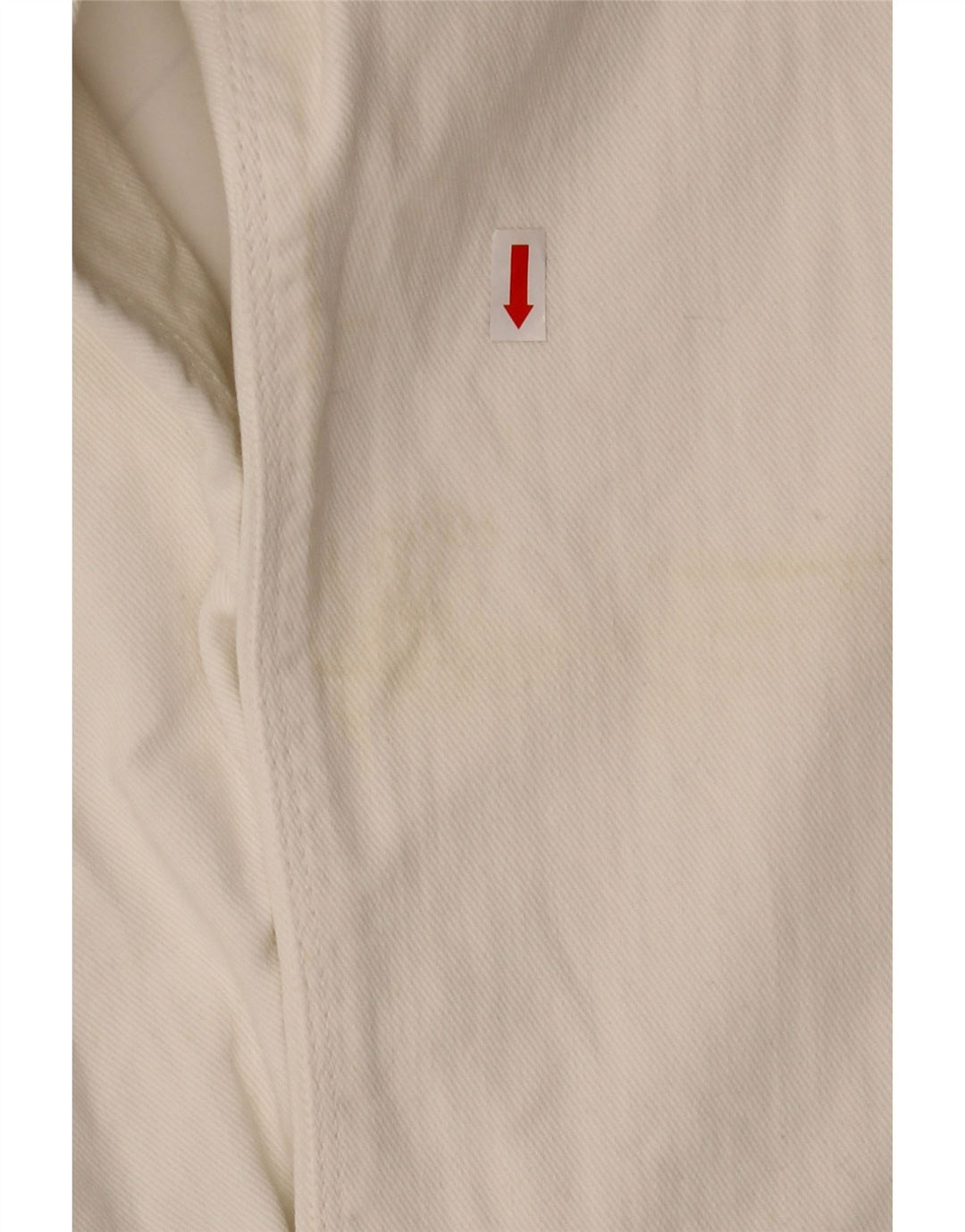 Jeans larghi da uomo GAS medi W32 L29 cotone bianco