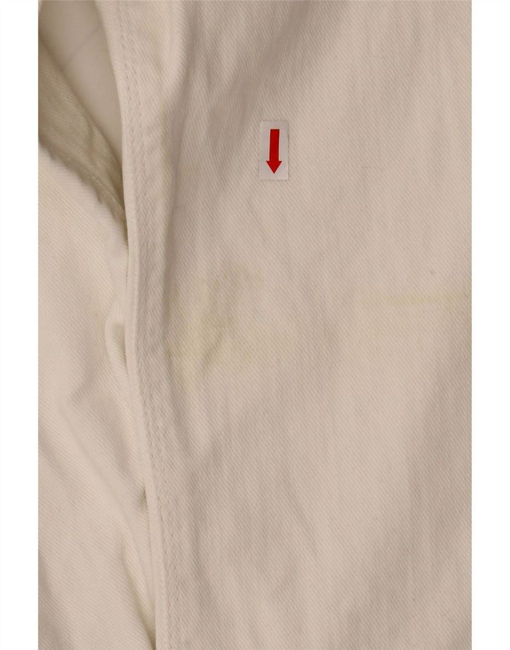 Jeans larghi da uomo GAS medi W32 L29 cotone bianco