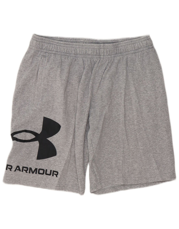 Pantaloncini sportivi grafici da uomo Under Armour XL grigi