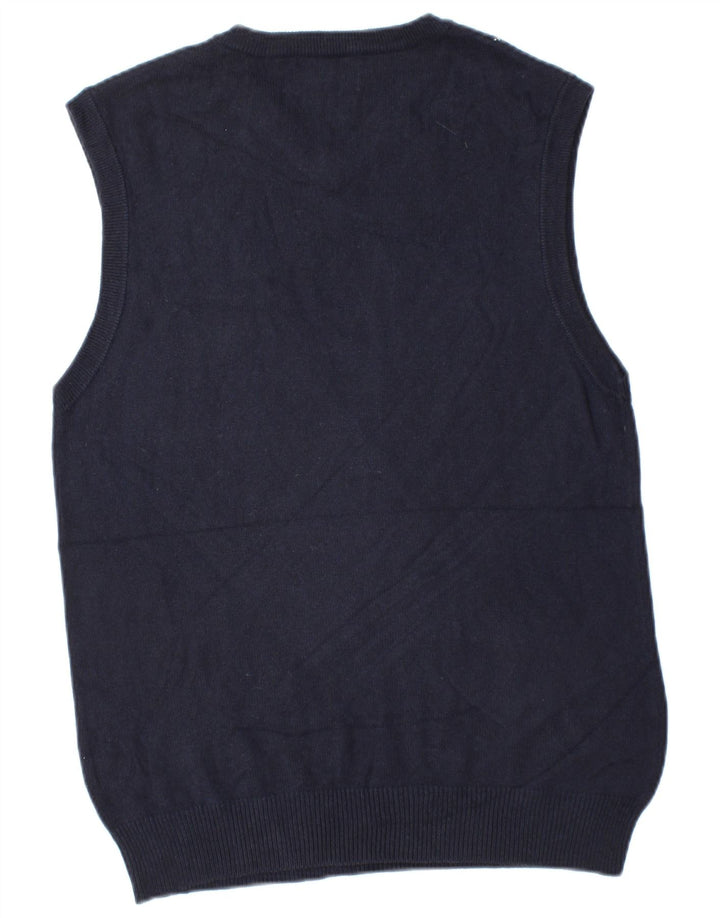 Canotta da uomo American Eagle Canotta media blu navy a rombi/cotone diamante