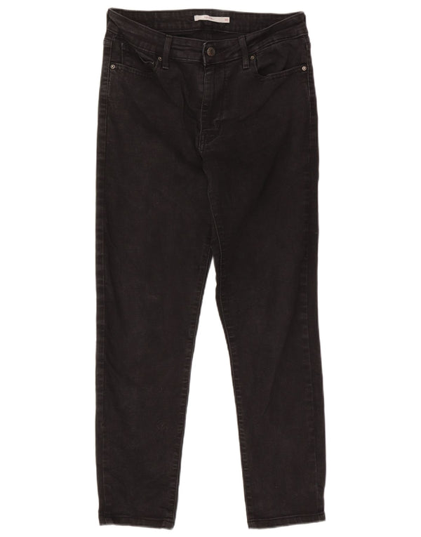 Jeans Levi's 712 Slim da donna W30 L27 cotone nero