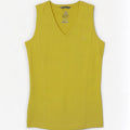 Canotta Adidas Climalite da donna UK 14 poliestere giallo medio