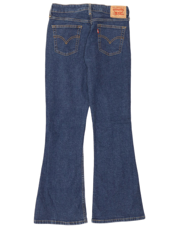 Levi's Donna 519 Jeans svasati bassi US 3 XS W26 L29 Cotone blu