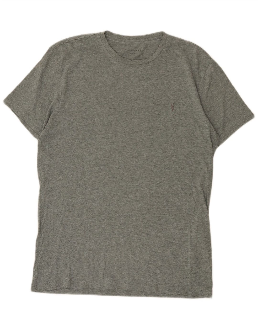T-shirt da uomo All Saints Top in cotone verde medio