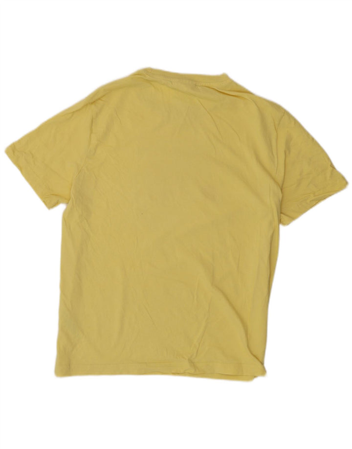 T-shirt grafica da uomo Think Pink Top IT 48 cotone giallo medio