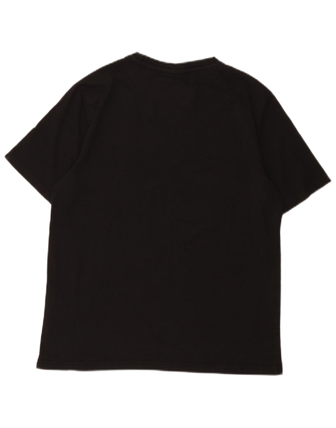 T-shirt grafica da uomo Ellesse Top piccola in cotone nero