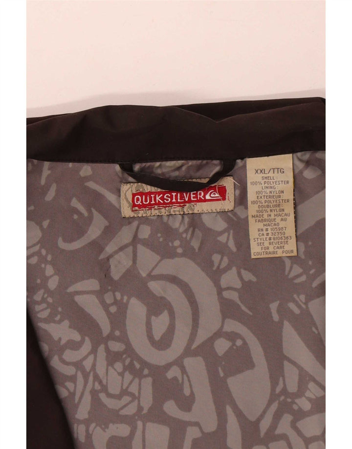 Giubbotto bomber da uomo Quiksilver UK 44 2XL poliestere marrone