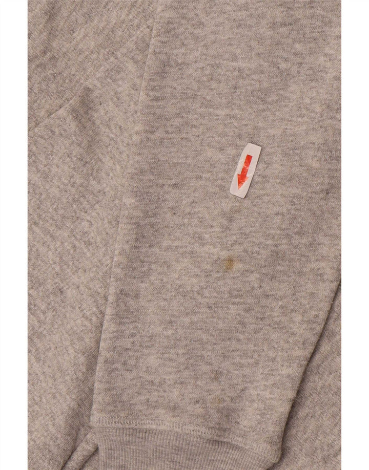 Felpa grafica da uomo Fila Jumper XS in cotone chiazzato grigio