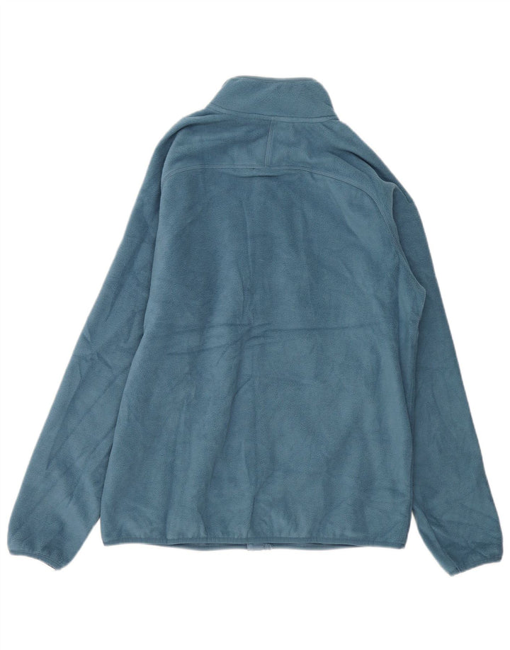 Giacca in pile da uomo Marks & Spencer UK 38 Poliestere blu medio