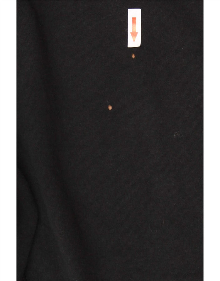 Maglione con cappuccio e zip da uomo Superdry in cotone nero medio