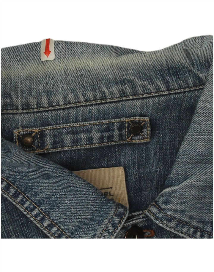 Giacca di jeans da uomo Camel Active UK 38 Cotone blu medio