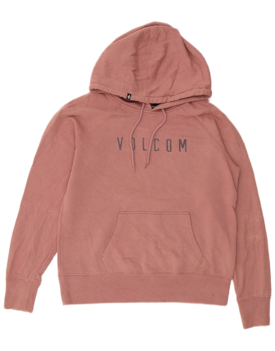 Felpa con cappuccio grafica da donna VOLCOM UK 14 Rosa medio