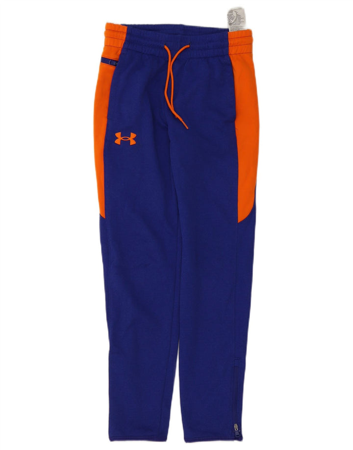 Pantaloni da tuta da bambino UNDER ARMOUR Cold Gear 9-10 anni blu medio