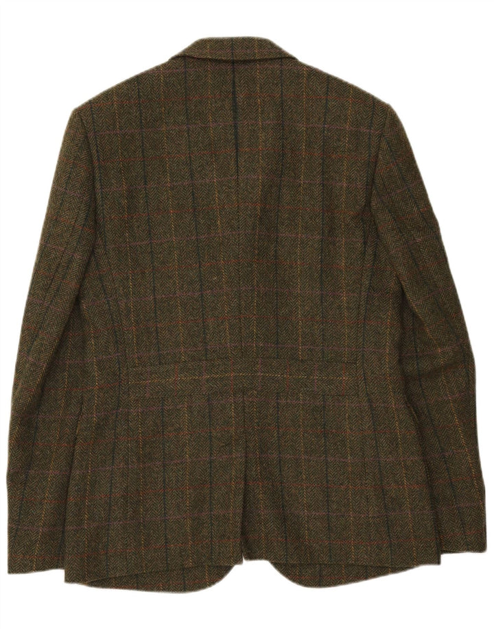 Giacca blazer a 3 bottoni da uomo Jack Wills UK 38 Lana verde medio