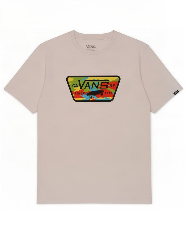 T-shirt grafica da bambino Vans Classic Fit 14-15 anni XL Bianca