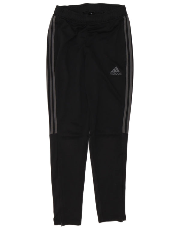 Pantaloni da tuta Adidas Aeroready da uomo piccoli in poliestere nero