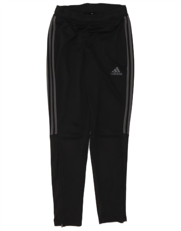 Pantaloni da tuta Adidas Aeroready da uomo piccoli in poliestere nero
