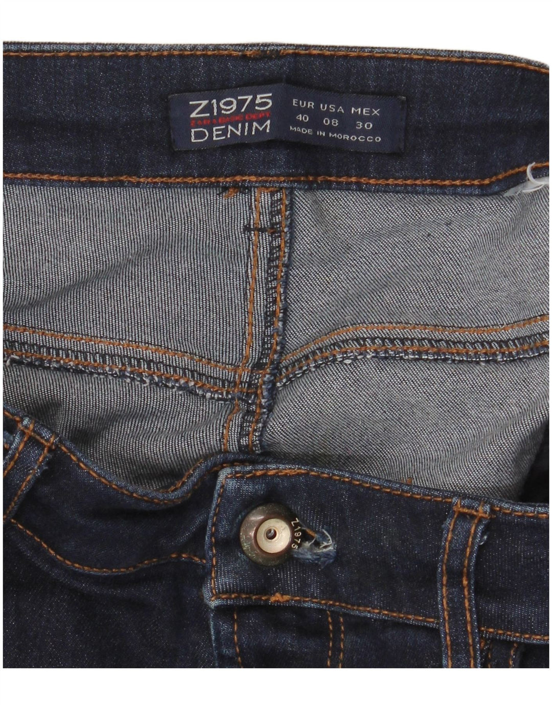 Jeans svasati da donna Zara EU 40 medi W30 L32 Blu navy