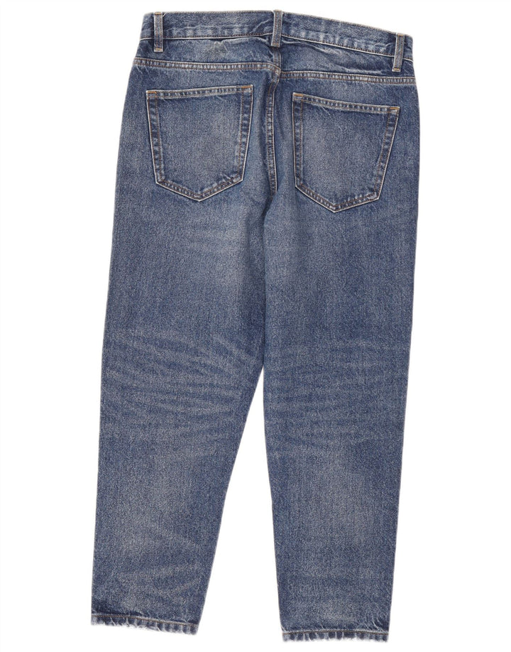 Jeans corti da uomo Zara EU 40 medio W31 L25 blu
