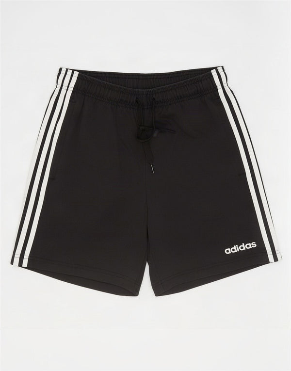Pantaloncini sportivi Adidas da uomo medio cotone nero
