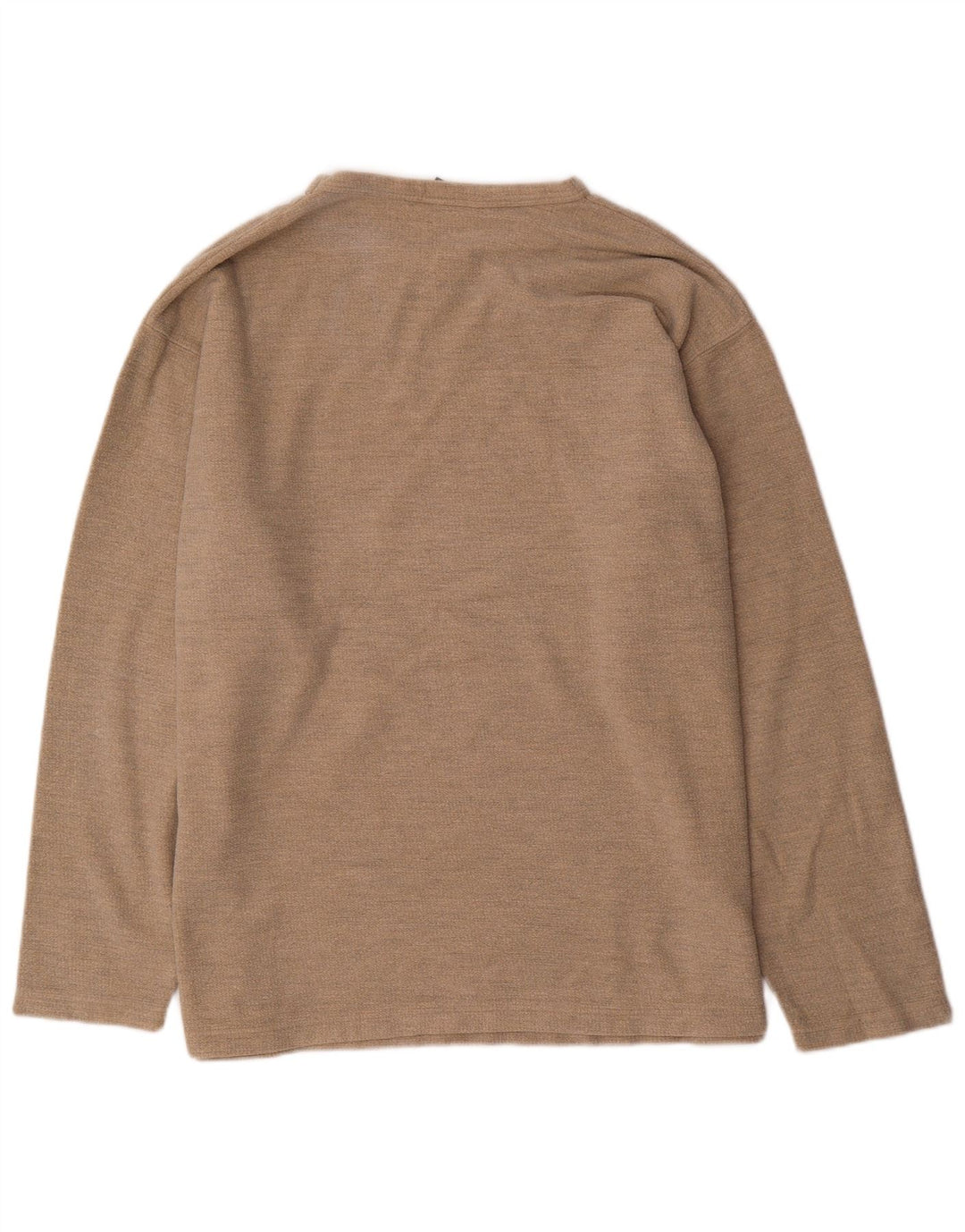 Top da uomo O'Neill a maniche lunghe in cotone beige grande