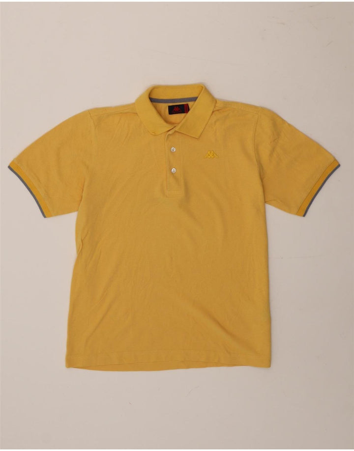 Polo Uomo Kappa Small Giallo In Cotone