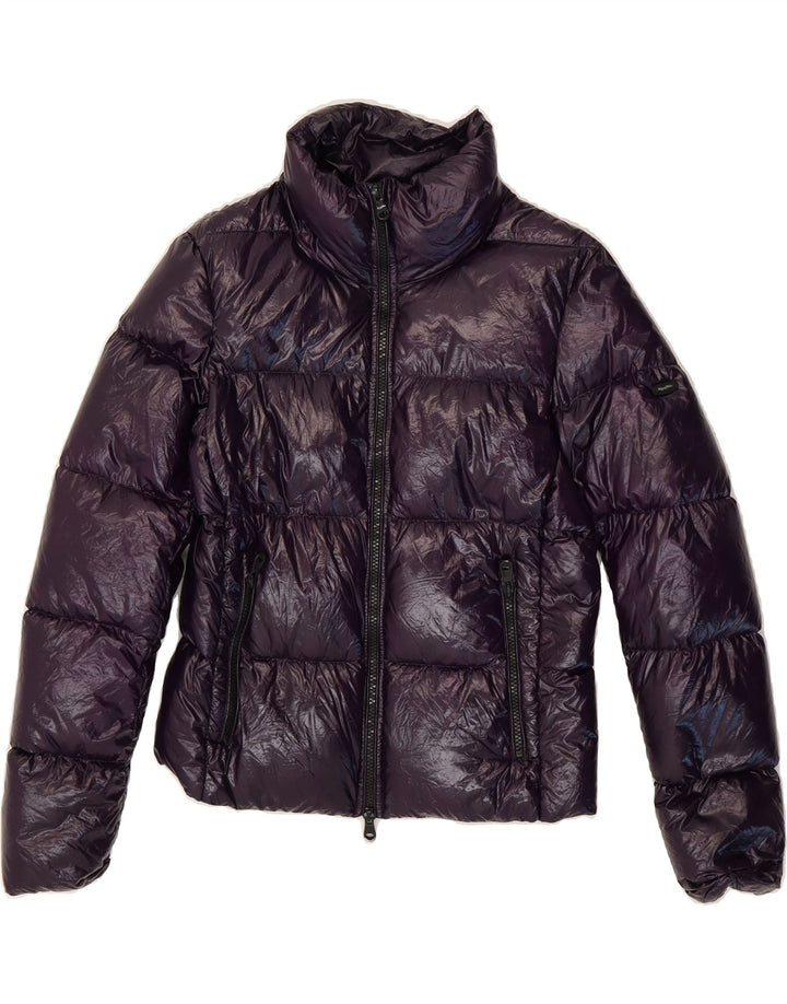 REFRIGIWEAR Womens Padded Jacket UK 10 Small Purple Polyamide Vintage Refrigiwear and Second-Hand Refrigiwear from Messina Hembry 