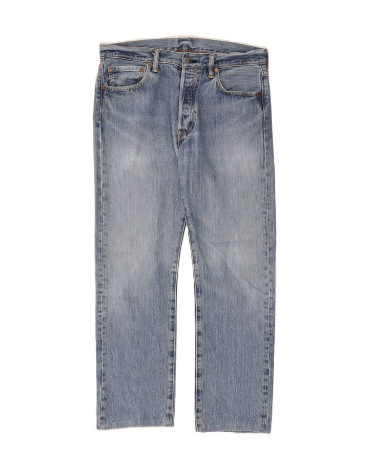 LEVI'S Mens Straight Jeans W34 L29 Blue Vintage Levi's and Second-Hand Levi's from Messina Hembry 