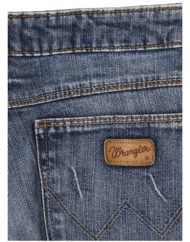 Pantaloni caldi in denim da donna Wrangler W32 grande cotone blu