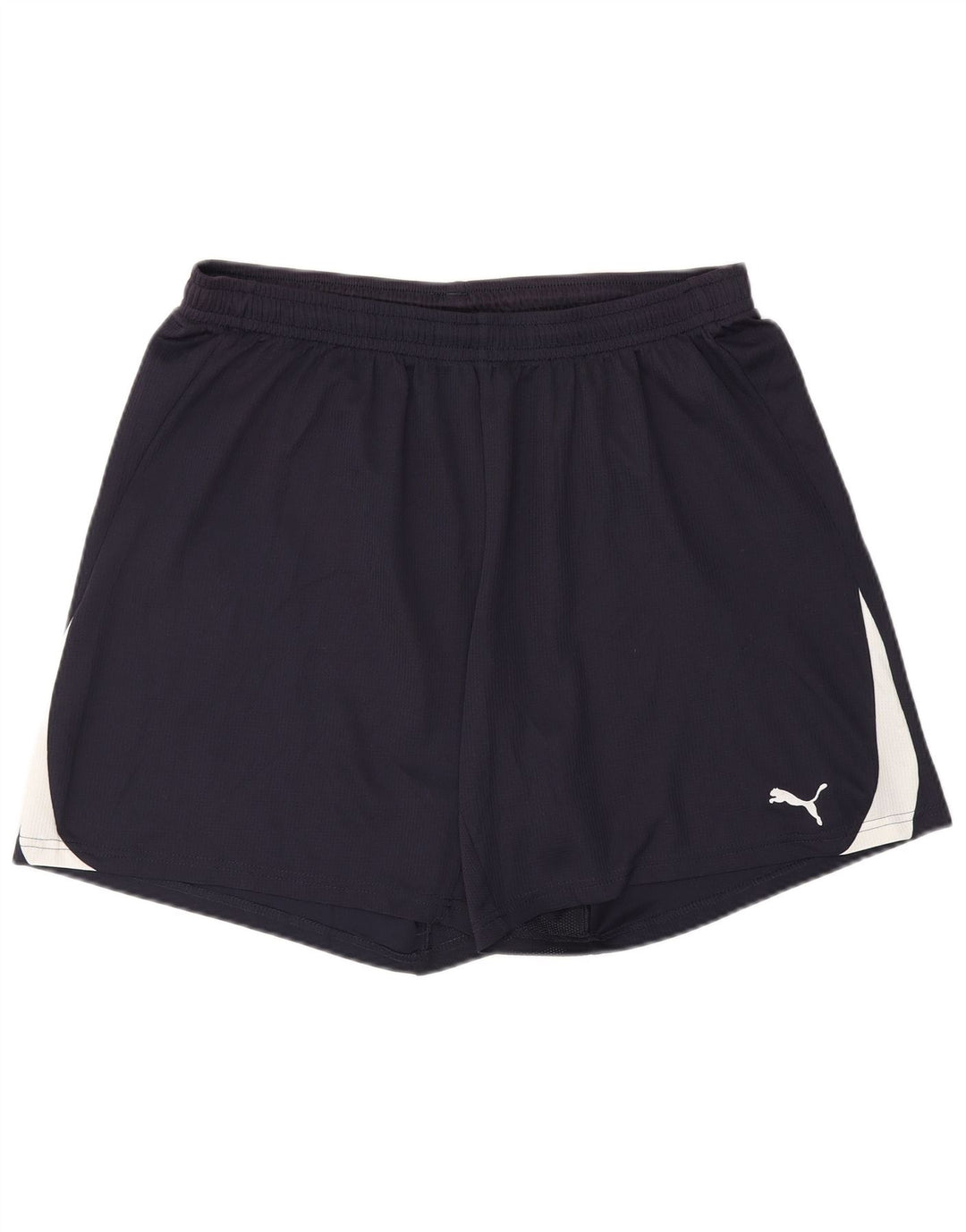 NIKE Mens Sport Shorts Large  Navy Blue Colourblock