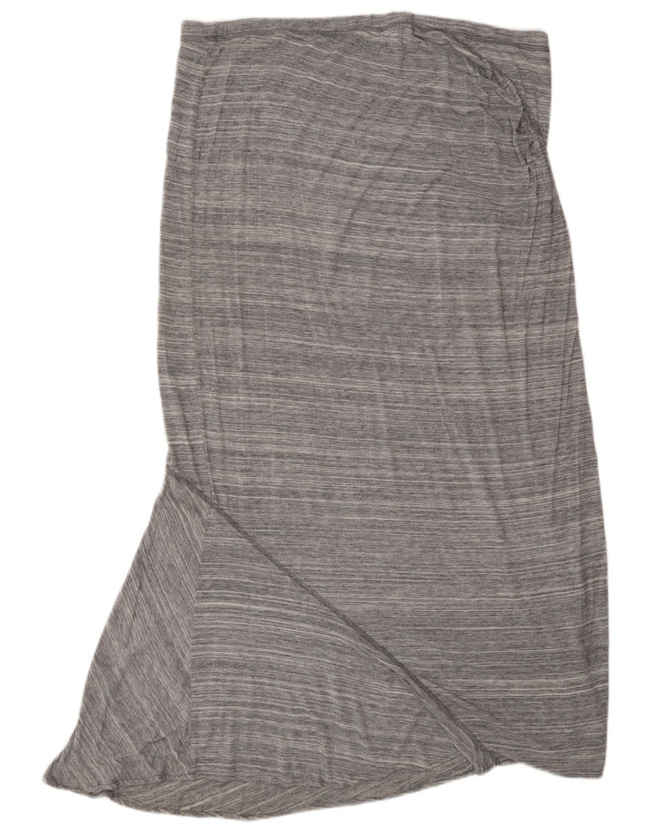 Gonna lunga da donna MOSSIMO XL W38 Rayon gessato grigio