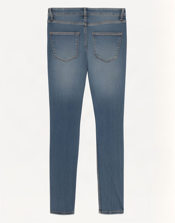 Jeans skinny da donna Zara EU 40 medio W30 L28 cotone blu