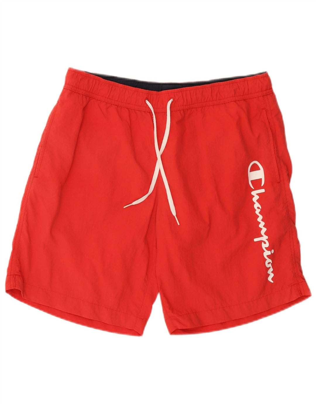 Pantaloncini da bagno grafici da uomo Champion grandi rossi