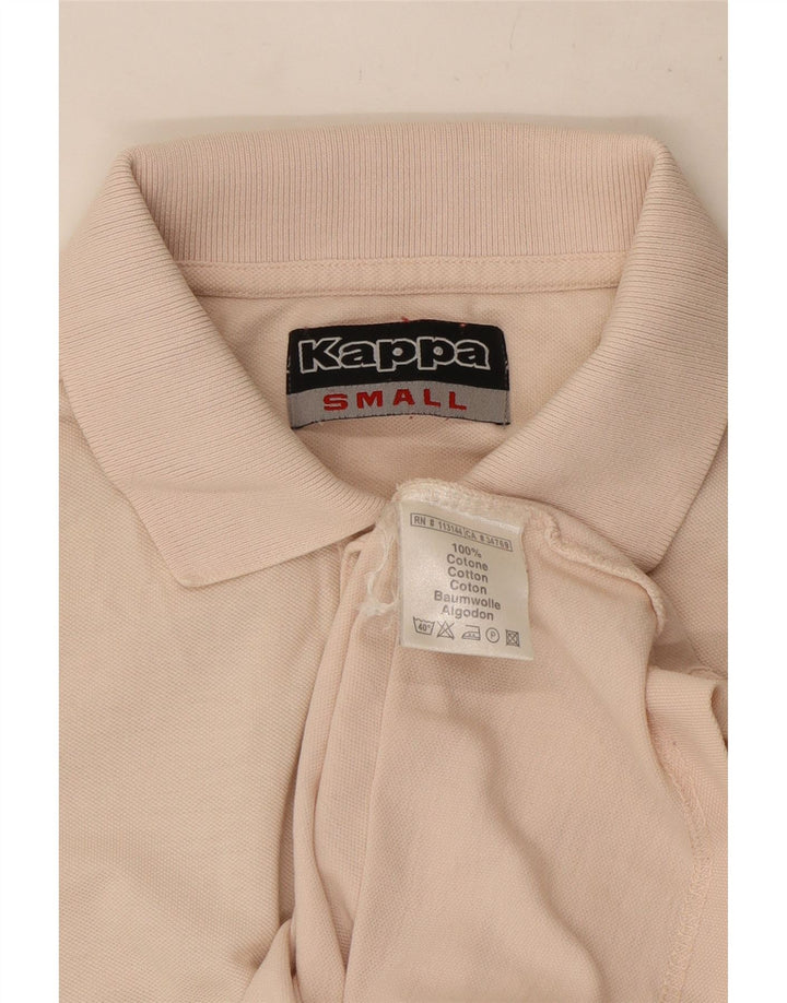 Polo Uomo Kappa Small Rosa In Cotone