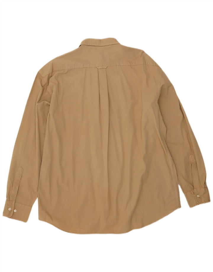 Camicia GANT da uomo XL in cotone beige