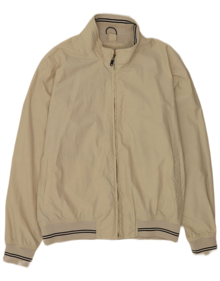 Giubbotto bomber da uomo Brugi UK 44 2XL Cotone beige