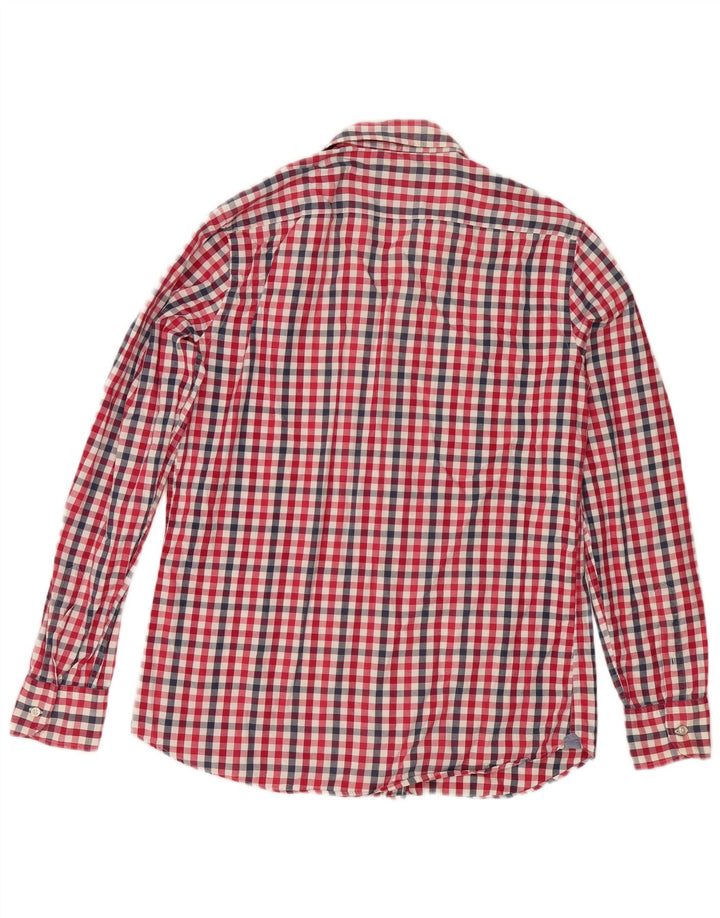Camicia da uomo Massimo Dutti a quadretti rossi medi