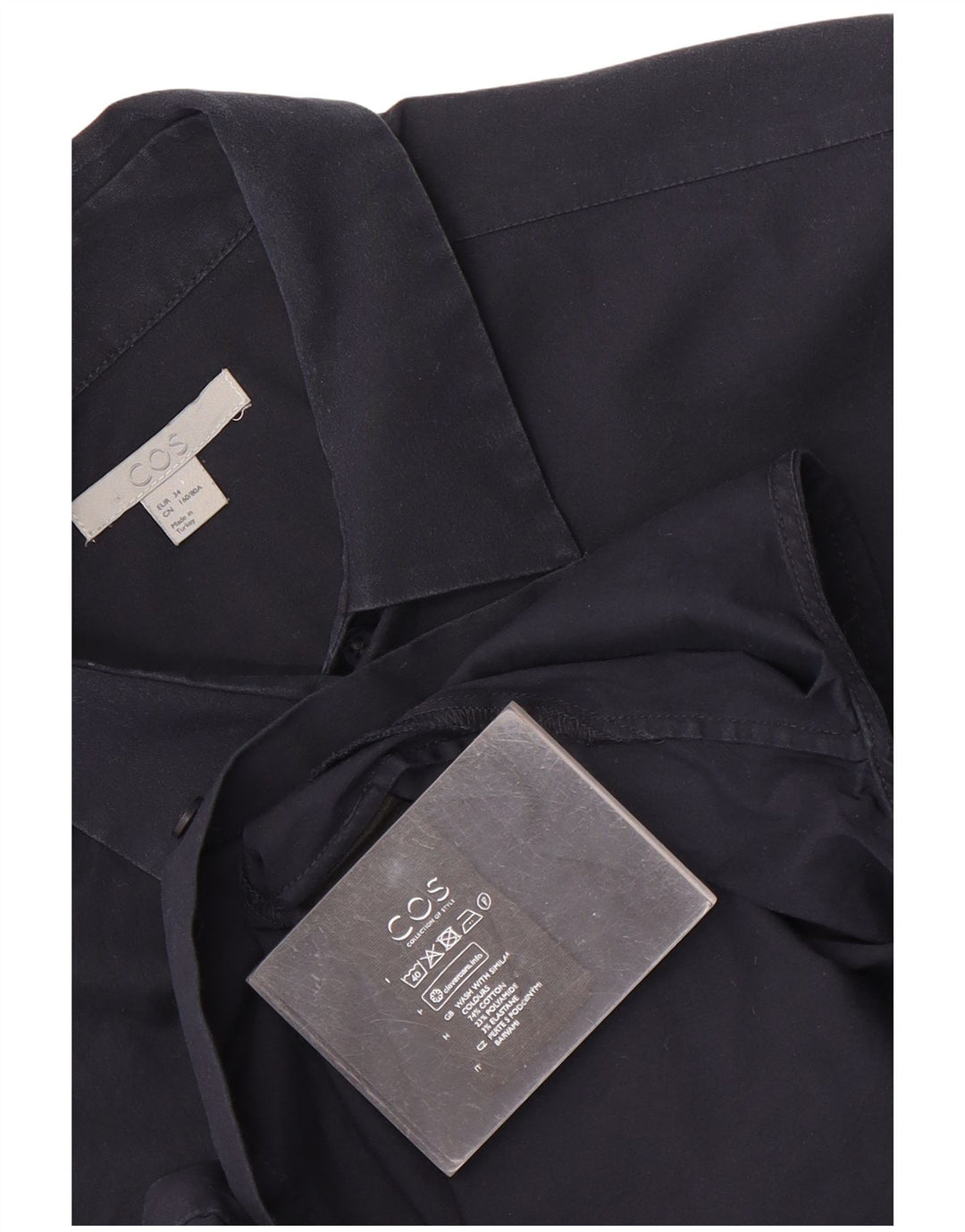Camicia da donna Cos EU 34 XS cotone blu navy