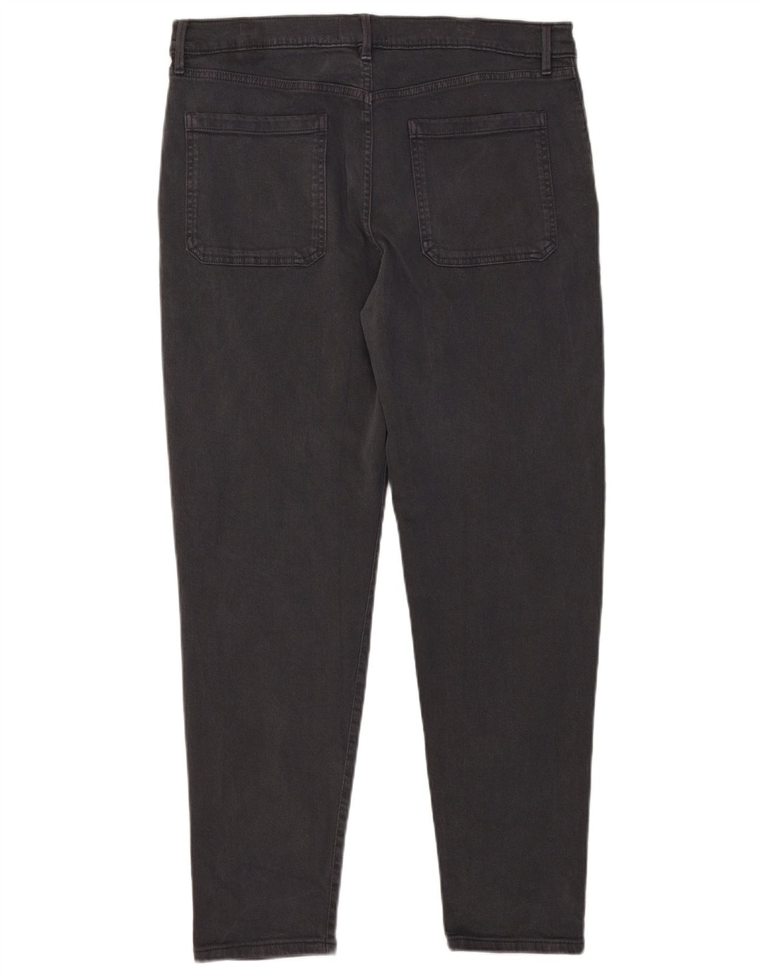 Pantaloni chino slim da uomo Marks & Spencer W34 L28 cotone grigio
