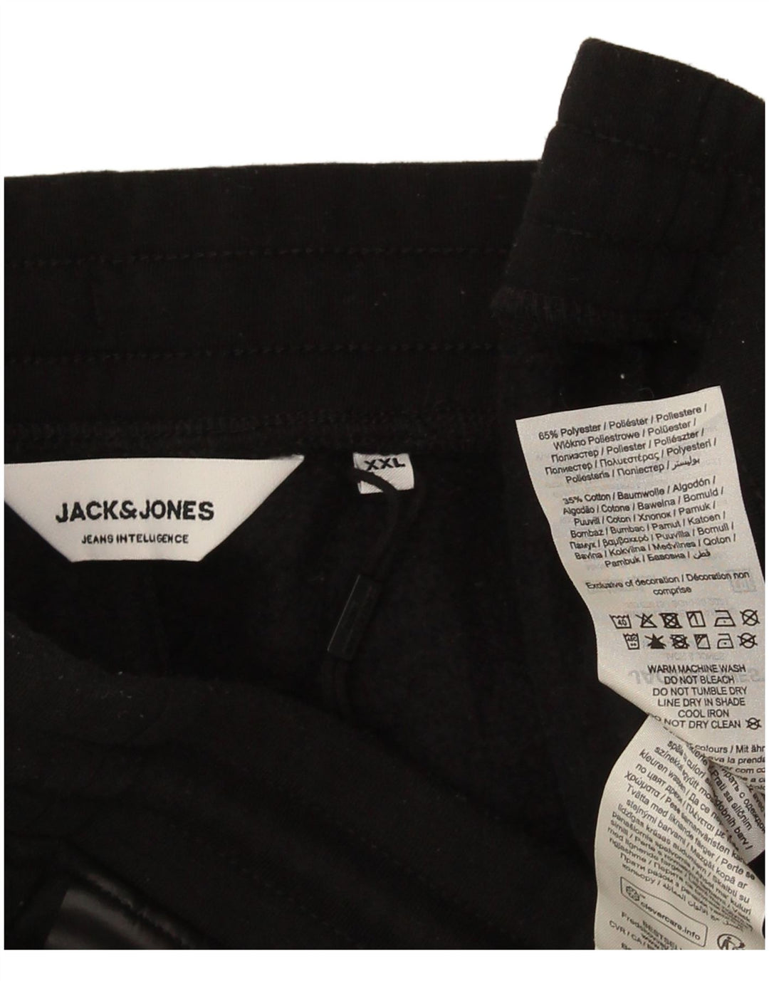 Pantaloni da tuta da uomo Jack & Jones Joggers 2XL Poliestere nero