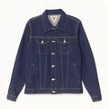Giacca di jeans vintage da ragazzo 14-15 anni in cotone blu navy