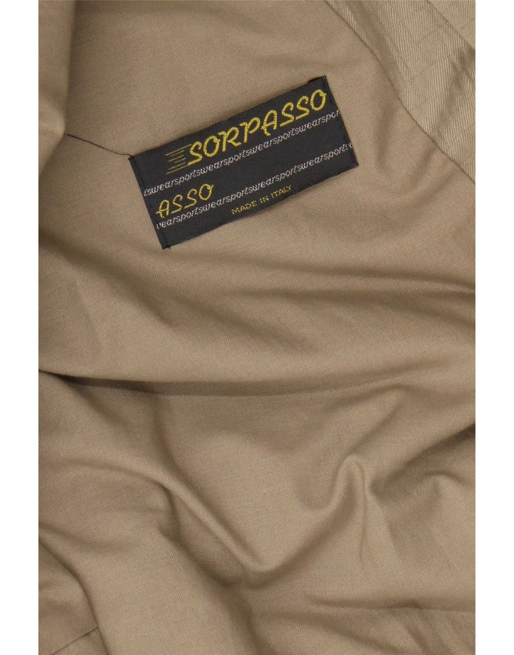 Trench vintage da uomo UK 42 XL Beige