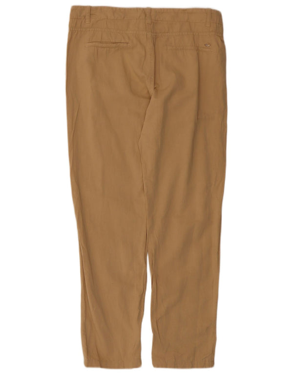 Pantaloni chino vestibilità casual da uomo Massimo Dutti EU 38 Small W28 L27 Beige