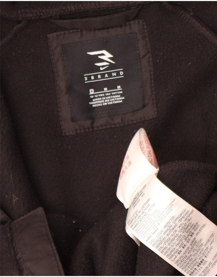 Giacca in pile con cappuccio Nike da ragazzo 10-11 anni media poliestere nero