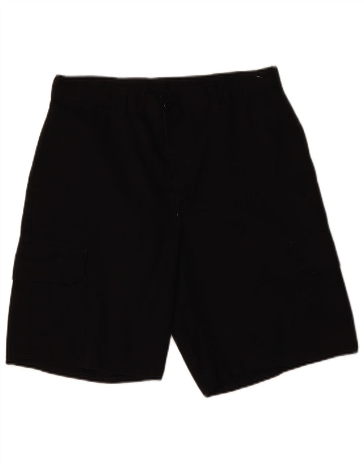 DICKIES Mens Cargo Shorts W32 Medium  Black Polyester