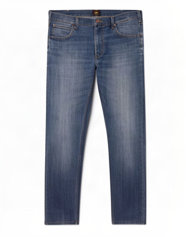 Jeans Lee Daren Zip Fly Slim da uomo W36 L32 in cotone blu