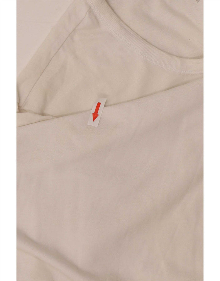 T-shirt da uomo Hugo Boss Top piccola in cotone bianco