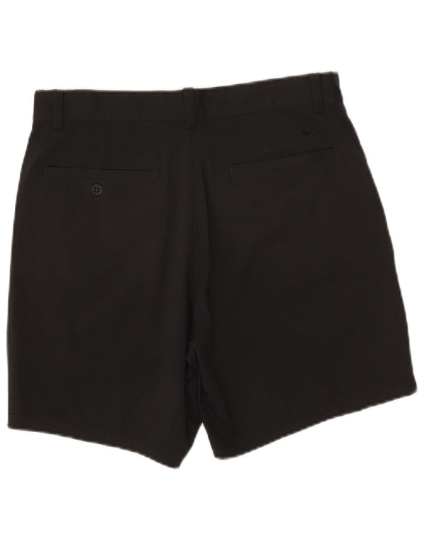 Pantaloncini sportivi standard Nike Dri Fit da uomo W30 medio nero poliestere